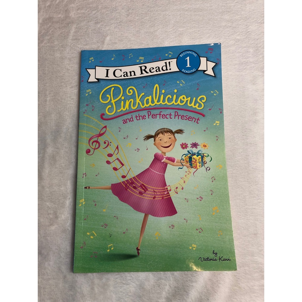 Pinkalicious and the Perfect Present Book Kids Green Pink Musical